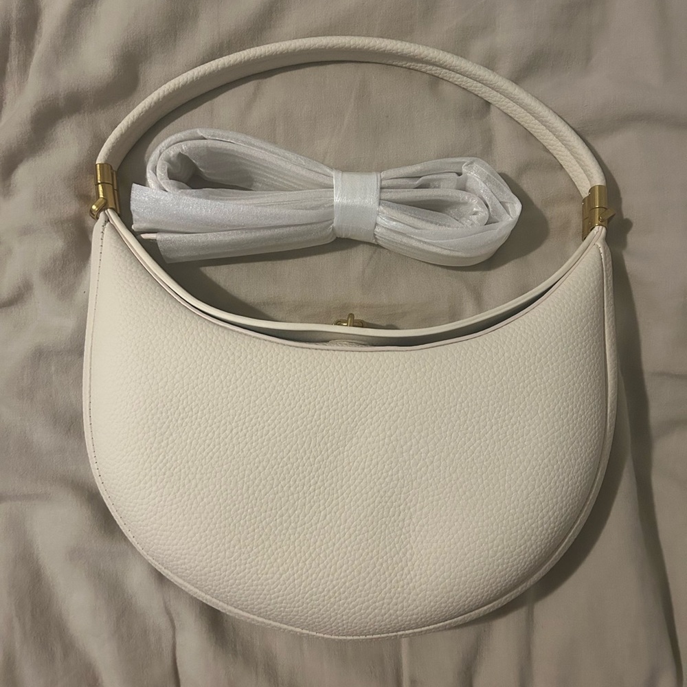 Chic white purse